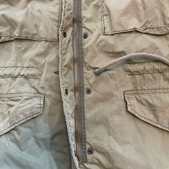 Ralph Lauren Denim Supply military INSP mix media Aztec print olive jacket XL - Picture 7 of 16